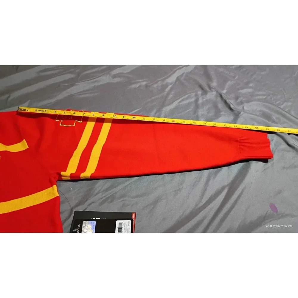 Ultra GAME NFL Kansas City Chiefs‎ Red Sweater Size M Team Apparel